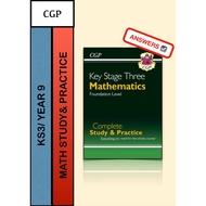 (PRINTED BOOK) KS3 Year 9 CGP Mathematics Complete Study& Practice