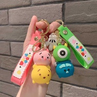 GANTUNGAN Disney Tsum-tsum Mickey Minnie Lotso Pooh Monster Inc Keychain ( Success )