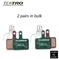 TEKTRO E10.11 MTB บันไดจักรยานถนนภูเขาจักรยานพับเก็บได้บันไดจักรยานแผ่นดิสก์เบรคสำหรับ Shimano MT200