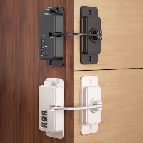 Password Baby Safety Lock Coded Lock Digital Password Refrigerator Door Lock Sliding Closet Multifun