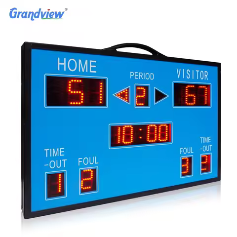 Sports Displays Outdoor Led Score Board Remote Control Wireless Basketball Soccer Volleyball Cricket