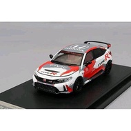 MOTORHELIX HONDA CIVIC TYPE-R FL5 PEARL WHITE TCR LIVERY DIECAST SCALE 64