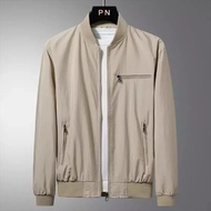 Minimalist bomber jacket for men and women, plain bomber jacket for men and women, cool and comforta