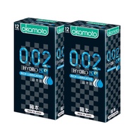 岡本Okamoto 0.02 RL 超潤滑保險套  6/12入