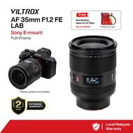 VILTROX 35mm F1.2 LAB Full-Frame Lens for Sony E-Mount Cameras