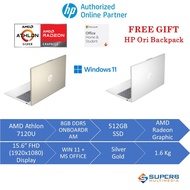 HP Laptop 15-fc0105AU Gold fc0106AU Silver fc0420AU Gold fc0421AU Silver (AMD Athlon Silver 8gb ddr5