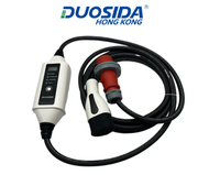 DUOSIDA - 三相32A CEE工業紅頭Type2 充電器 (第二代) 10米 #電車充電線#電動車充電線#電車#電動車#充電線#EV Charger