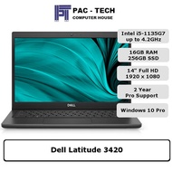 Dell Latitude 3420 | i5-1135G7 | 16GB RAM | 256GB SSD | 14 Full HD | Win 10 Pro |2 Year Pro Warranty