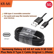 Samsung Galaxy note 9 S9 S9 S10 Plus Note 8 Type C Cable Original 1.2meter