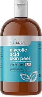Skin Beauty Solutions GLYCOLIC Acid 50% Skin Chemical Peel - BUFFERED - Alpha Hydroxy (AHA) For Acne