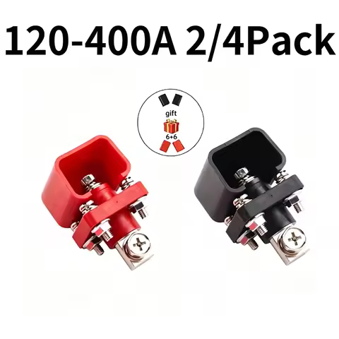 120A 150A 200A 300A 400A All-Copper Lithium Battery Energy Storage Terminal Battery Connector Batter
