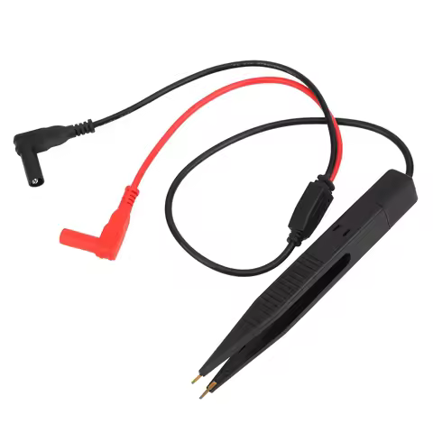 Multimeter Test Pen for SMD Inductor Clip Tweezers Capacitance Tester Probe UA05