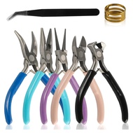 yunhaoSK-7pcs Jewelry Pliers Set Jewelry Pliers for Jewelry Making Tools for Jewelry Making Pliers R