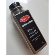 50g Shaury's Black Pepper Grounded / Lada Hitam Kisar Sarawak (Halal Certified) ~ 7.7. Promo