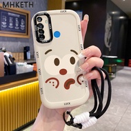 MHKETH Case For Realme 5 5i 5s 6i C3 C3i Phone Design Hanging Rope Pack Expression