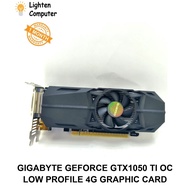 【USED】 GIGABYTE GEFORCE GTX 1050 TI OC LOW PROFILE 4G GRAPHIC CARD | No need 6 pin | GTX1050