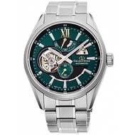 Orient Star Green Skeleton Dial Open Heart  Watch RE-AV0114E RE-AV0114E00B