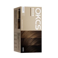 [OKCS] Hair Dye Cream Hair Dye Home Dye Whitening Cover White Hair Non-Bleaching Color Dyeing Popula