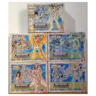++全新 日版 聖衣神話 聖鬥士星矢 神聖衣 五小強 星矢 一輝 瞬 冰河 紫龍 一套