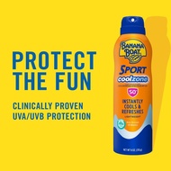 BANANA BOAT SPORT COOLZONE SPF 50 SUNSCREEN SUNBLOCK SPRAY