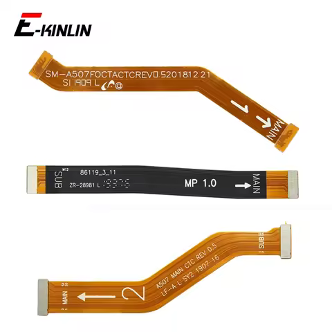 Main Board Motherboard LCD Connector Flex Cable For Samsung Galaxy A70s A50s A30s A20s A21s A10s Par
