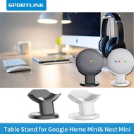 SPORTLINK Mount Stand For Google Home Mini Nest Mini Voice Assistants Compact Holder Google Home Mini Kitchen Bedroom St