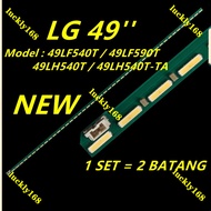 NEW 2PCS/SET 49LF590T.ATS 49LF540T / 49LF590T / 49LH540T / 49LH540T-TA LG 49 INCH LED TV BACKLIGHT (