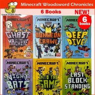 (In Stock) พร้อมส่ง !!New!! Minecraft Woodsword Chronicles (6 Books)