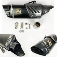 UNIVERSAL 51MM RACING MUFFLER BOX AKA AKRA R1M MOTORCYCLE EXHAUST PIPE R15 MT15 R25 MT25 NINJA250 Z2
