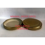63MM CAN LID PIDO LID GLASS JAR LID BROWN JAR LID GLASS JAR LID SAMBAL JAR LID