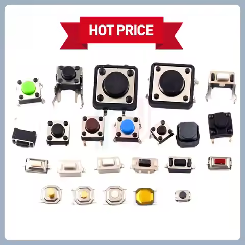 20PCS 3*6 3*4 4*4 SMD Tactile Tact Push Button Switch 2Pin 4Pin Touch Micro Switch 3x4x2.5 3x6x5 3x6