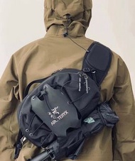 ARC'TERYX始祖鳥Q5 Waistpack聯名款戶外機能運動尼龍防水腰袋胸包斜挎包