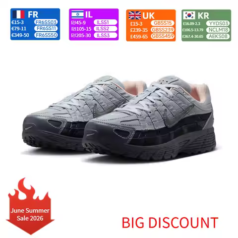 Nike P-6000 Men's Running Shoes Retro Style Premium Cushioning Lightweight Comfort for Everyday Wear