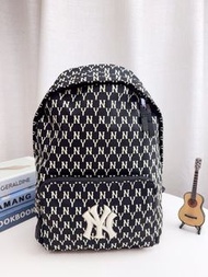 全新韓國MLB NY後背包 男女通用 MLB背囊 韓版休閒書包 Outlet原廠正品