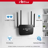 Zbtlink 500Mbps 4G 5G Wireless Router 500Mbps - High Speed, Network Security, Easy to Use
