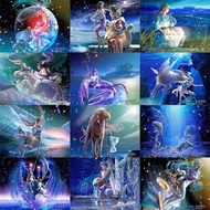 【Zodiac】Horoscope Jigsaw Puzzle 500/1000pcs Wooden Jigsaw Landscape