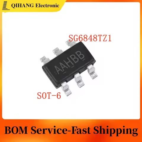 10-50PCS SG6848TZ1 SOT-6 SG6848 Liquid crystal power supply chip