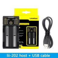 Liitokala | Liitokala Lii-202 Universal Rechargeable Lithium-Battery Charger for 18650 18350 21700 2