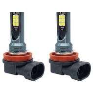 2PCS LED H8 H16 JP H11 3030 12SMD car LED fog light bulb 6000K white car light daytime running light