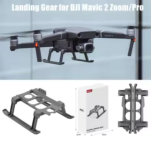 Foldable Landing Gear for DJI Mavic 2 Zoom/Pro Folding Height Extender Leg Quick Release Foot for DJ