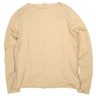 BEAUTY&YOUTH UNITED ARROWS （日本製造）透明亮面長袖套頭衫，可機洗，尺寸 1612-299-5056，均碼，雪葩色，剪裁縫製上衣 [二手] [ BEAUTY &BEAUTY&
