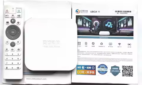 【Genuine】2026 Enhanced Edition UBOX12 TV Box Global Version unblock tech 64GB USA/Canada Super TV Bo