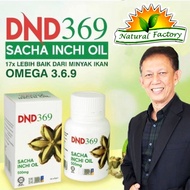 Official Store DND369 Sacha Inchi Oil 60 Softgel RX369 Zemvelo DND369 Dr. Noordin Darus By Natural Factory