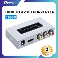 DTECH HDMI to AV HD Converter HD 1920x1080 (50Hz/60Hz) Resolution Backward Compatible