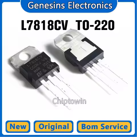 10 pcs L7818CV TO-220 LM7818 Three-terminal regulator 18V L7818