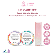Special Package Noera Lipcare Set | Noera Lip Serum Noera Lip Balm Noera Lip Scrub