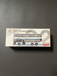 TINY 微影中巴CMB巴士模型 1:110 106號 奧林比安巴士車仔 (非九巴kmb城巴ctb鐵巴mtr)