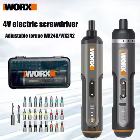 WORX 4V Electric Screwdrivers WX240 WX242 Set Automatic All-in-one Wireless Precision Screwdriver Ho