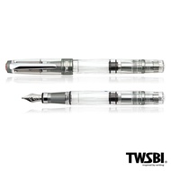 TWSBI 鑽石580 AL R活塞吸墨式鋼筆/ 銀灰/ Stub 1.1