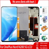 6.49" For OnePlus Nord N200 5G LCD Display Touch Screen DE2118 DE2117 LCD With Frame Digitizer Assem